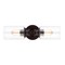 Jonathan Y Jules Edison 16.5" Cylinder 2-Light Iron/Seeded Glass Farmhouse Contemporary LED Wall Sconce, Oil Rub JYL7577B - alternate 8