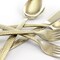 Megachef Baily 20 Piece Flatware Utensil Set, Stainless Steel Service for 4 in Light Gold MCFW-BAILY-LIGHTGOLD - alternate 5