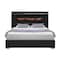 Global Furniture Usa Contemporary 2215 Black King Bed 2215-BLACK-KB-N - alternate 1