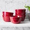 Henckels Ceramic 6-pc Round Ramekin Set - Cherry Red 1021970 - alternate 4