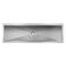 Koolmore 18''x60'' Floor Trough Drain, 14ga W/ Subway-Style Grating & Removable Drain Basket, NSF Listed, SS KM-FTG-1860 - alternate 4
