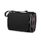 Picnic Time Family Of Brands Blanket Tote Outdoor Picnic Blanket, Black Tartan Pattern with Black Flap 820-00-177-000-0 - alternate 6
