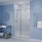 Anzzi 48in x 76in Frameless Shower Door with Sliding in Polished Chrome with Tsunami Tempered Clear Glass SD-FRLS06101CH - alternate 10