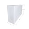 Icon Fresh Water Tank WT3618 - 42in x 23.5in x 10in, 40 Gallon with .5in Fittings 14656 - alternate 2