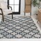 Jonathan Y Cyrus Modern Geometric Tile Pattern Navy/Cream 8 ft. x 10 ft. Indoor/Outdoor Area Rug TSN200B-8 - alternate 5