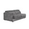 Homeroots 72" Dark Gray Fabric Modular Sofa With Black Legs 491000 - alternate 1