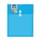 C-Line Products 8-1/2" x 11" Assorted Reusable Top Load XL Poly Envelope with String Closure, 24EA/DS, 6DS/CT 58020-DS - alternate 7