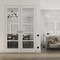 Sartodoors Hidden Double Doors White 56x84 (2* 28x84) Solid Core Modern Interior QUADRO4522DMF-WS-56x84-RH-O - alternate 1