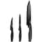 Oster Slice Craft 3 Piece Stainless Steel Cutlery Set in Black 82957.03 - alternate 1