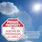 Signmission Private Property No Hunting or Tres, 4 inch X 4 inch, Vinyl Decal, 2PK OC-D-2PACK-4-153 - alternate 3