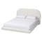 Baxton Studio Cachet Boucle Upholstered Floating Bed, King 261-14353-ZORO - alternate 1