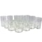 Gibson Home Jewelite 16 Piece Tumbler and Double Old Fashioned Glass Set 116962.16 - alternate 1