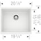 Blanco Precis Large Bowl, White 513426 - alternate 4