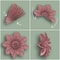 Teacher Created Resources Cottage Charm Paper Flowers, 4-Piece Set 8353 - alternate 2