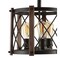 Jonathan Y Ferme 14" 3-Light Iron Rustic Farmhouse LED Flush Mount, Brown/Oil Rubbed Bronze JYL7502A - alternate 7