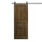 Sartodoors Modern Barn Door 42 x 96 inches, Ego 5012 Marble Oak, 8FT Rail Track Heavy Hardware Set, Solid Pa EGO5012BD-B-DMR-4296 - alternate 1