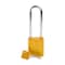Brady Standard Key Retaining Lockout Aluminum Padlock 3 in Steel Shackle KD Yellow SDAL-YLW-76ST-KD - alternate 1