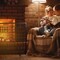 Lavish Home Fireplace Screen Single Panel Gate with Protective Mesh Spark Guard for Fire Place 80-FPSR-15 - alternate 7
