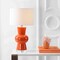 Jonathan Y Julia 28.5" Ceramic LED Table Lamp, Coral JYL4027C - alternate 4