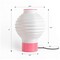 Jonathan Y Asian Lantern 15 in. Vintage Traditional Plant-Based PLA 3D Printed Dimmable LED Table Lamp, White/Ho USA1003C - alternate 8