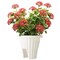 Pure Garden Railing Planter 13.5 in Round Flower Box w/ Drainage Insert 2.64-Gallon Outdoor Planter Box 50-LG1465 - alternate 5