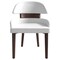 Leisuremod Ethos Collection Modern Wooden Dining Chair in White EDC50W - alternate 7