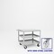 Pucel Heavy Duty Shop Truck, 36 in W x 30 in D x 33.5 in H, Three Shelves, Push Handle, Light Blue 3036-DT-3S - alternate 1
