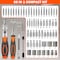 Av Steel Ratcheting Screwdriver Set 68-in-1, Magnetic Screwdriver Set with Portable Storage Case AV-170200 - alternate 4