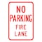 Sign Solutions Usa Parking Sign, 12 in W, Aluminum Sign, White DCS10DWT1218CUS00145 - alternate 1