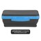 Its Academic Flexi Storage Box with Lid, Collapsible Pencil Case Design for Craft and School Supplies, Blue/Black 23133 - alternate 5
