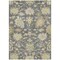Homeroots 5' X 8' Gray Ivory And Green Floral Washable Indoor Outdoor Area Rug 605206 - alternate 6