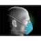 3M Particulate Respirator & Surgical Mask, N95, Level 2, Molded, Dual Straps, Metal Nose Clip, M, PK20 1860 - alternate 6
