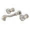 Kingston Brass Two-Handle Wall Mount Tub Faucet, Polished Nickel KS5026RX - alternate 1