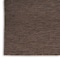 Homeroots 8' Dark Brown And Brown Geometric Indoor Outdoor Runner Rug 552707 - alternate 4