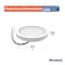 Bulbrite 5" Round 10.3-W 3000K LED Flush Mount Light, 850 Lumens, White Finish 773600 - alternate 4