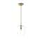 Z-Lite Joliet Burnished Brass 1 Light Pendant 473P9-BBR - alternate 6