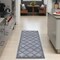 Homeroots 6' Denim Blue And Ivory Geometric Indoor Outdoor Area Rug 556289 - alternate 6