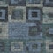 Homeroots 3' X 5' Blue Gray And Charcoal Geometric Washable Indoor Outdoor Area Rug 605019 - alternate 4