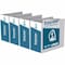 Davis Group Easyview Premium, Angle D Ring, Customizable, View Binder, (White, 4"), PK4 8406-00-04 - alternate 1