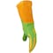 Caiman Premium Wasabi Green Split Deerskin MIG/Stick Welder's Glove with FR Foam/Fleece Insulation 25231 - alternate 4