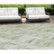Homeroots 8' X 10' Sage Artichoke Green And Mint Green Geometric Washable Indoor Outdoor Area Rug 589245 - alternate 1