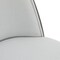 Leisuremod Tule Dining Side Chair with Velvet Seat and Steel Frame, Black/Platinum Blue, 4PK TCBL18BU4 - alternate 9