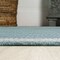 Jonathan Y Lucia Classic Diamond Border Aqua/Light Gray 3 ft. x 5 ft. Indoor/Outdoor Area Rug SMB207D-3 - alternate 4