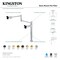 Kingston Brass Deck Mount Pot Filler Faucet, Matte Black KS4700PKX - alternate 5