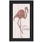 Homeroots You are so loved Flamingo Black Framed Print Wall Art 529776 - alternate 1
