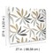 York Wallcoverings Little Garden Graphite and Gold Wallpaper ZM2816 - alternate 5