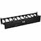 Tripp Lite Cable Manager, Finger Duct, Dual Cover, 2U SRCABLEDUCT2UHD - alternate 1