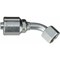 Gates Female Flat-Face O-Ring Swivel - 45 Bent Tube MegaCrimp G25235-0604 - alternate 3