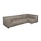Manhattan Comfort Lukas 118 in Right-Facing 2-Piece Sectional Sofa in Taupe SF1927-TP - alternate 5
