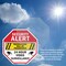 Signmission Security Alert Trespassers Will Be, 10 inch X 10 inch, Aluminum Metal Signs, 2PK OC-A-2PACK-10-5 - alternate 3